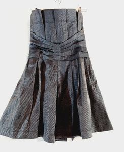 New BCBG generation slate sleeveless party prom mini dress